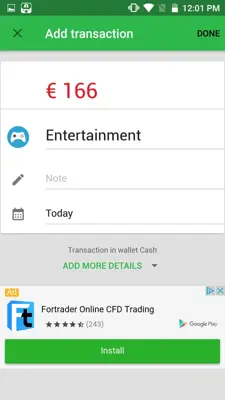 Money Lover android App screenshot 3